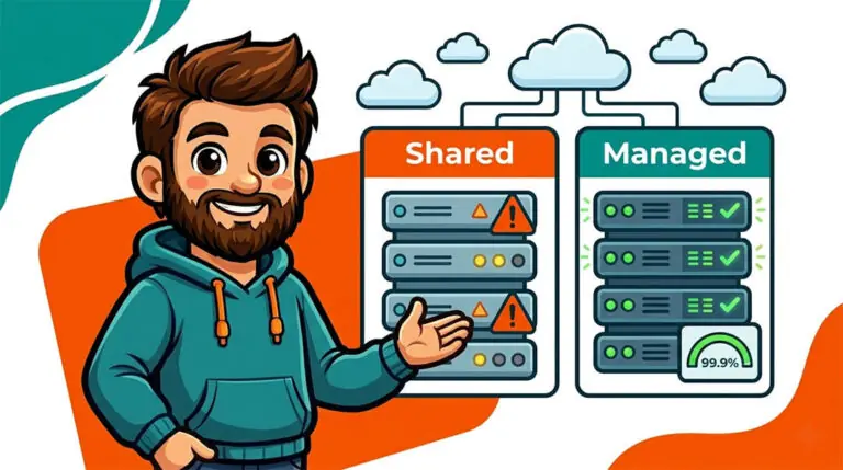 managed WordPress hosting vs shared hosting